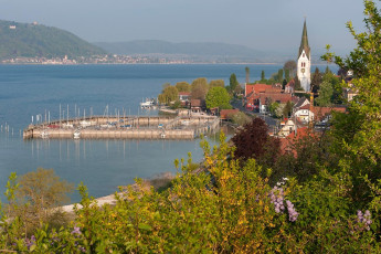 Sipplingen 0364-2011, Hafen, Kirche, Bodanrück