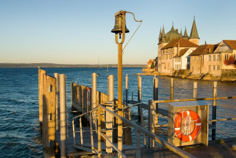 Steckborn 019-2006, Schiffslände und Turmhof