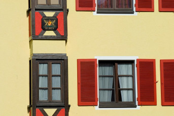 Stockach 0029-2007, Badisches Wappen Kaufhausstraße