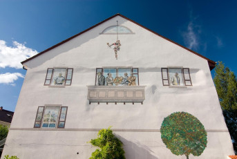 Stockach 0035-2007, Hausbemalung Kaufhausstraße
