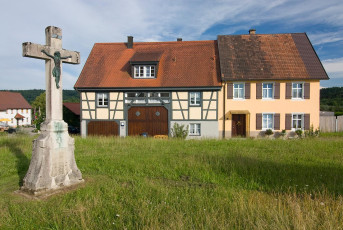 Stockach 0056-2007, Gehöft an der Lorettokapelle
