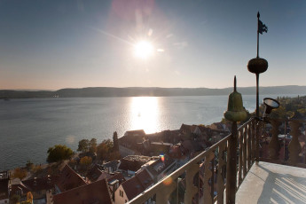 Überlingen 1337-2010, Blick zum Münster auf Bodanrück