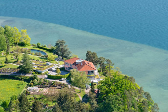 Überlingen 1540-2013, Luftaufnahme Villa Süßenmühle