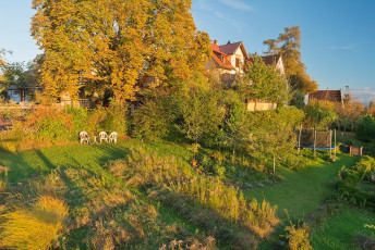 Überlingen 1663-2014, Garten vor ehemaligem Cafe Museum