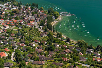 Wangen 0048-2010, Luftaufnahme Blick auf Ort und Untersee