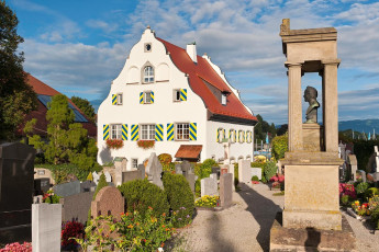 Wasserburg 0281-2011, Malhaus und Friedhof