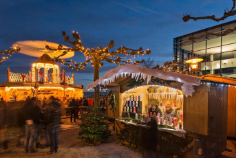 Friedrichshafen 1279-2015, Weihnachtsmarkt Buchhornplatz
