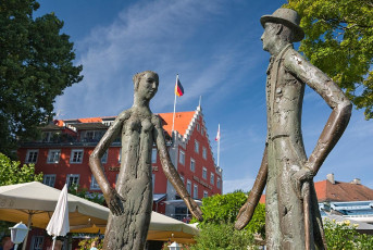 Lindau 1564-2016, Standbild Augustin und Friederike