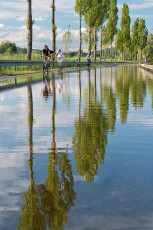 Moos 0148-2016, Hochwasser auf der Dammstrasse nach Radolfzell