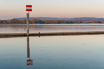 Moos 0251-2016, Seezeichen an der Hafeneinfahrt