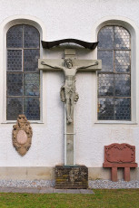 Überlingen 2040-2016, Kreuz an der Friedhofskapelle