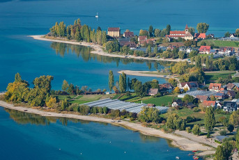 Reichenau 0866-2018, Luftaufnahme Inselspitze bei Niederzell im