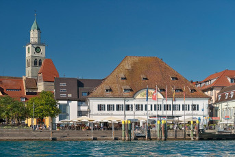Überlingen 2811-2018, Greth und Münster vom Wasser aus