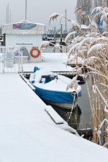 Unteruhldingen 0557-2018, Bootsverleih im Winter
