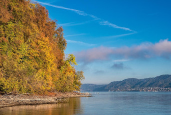 Wallhausen 0138-2018, Herbstliches Bodanrueckufer