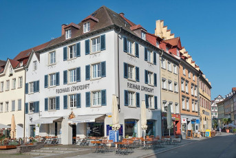 Überlingen 3051-2019, Fischhaus Loewenzunft Hofstatt