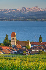 Hagnau 1164-2020, Ort + Alpen von Wilhelmshöhe