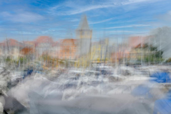 Lindau 1873-2021 ICM, Jachthafen mit Mangturm