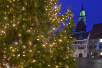 Überlingen 4502-2021, Adventsbeleuchtung Hofstatt + Münster ko