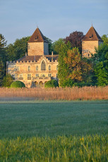 Gottlieben 0059-2022, Schloss Gottlieben im ersten Morgenlicht