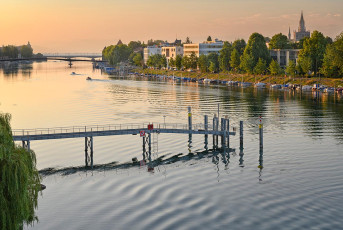 Konstanz 2027-2022, Blick ueber Seerhein zum Muenster