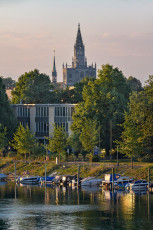 Konstanz 2031-2022, Blick ueber Seerhein zum Muenster