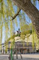Überlingen 4622-2022, Spielplatz Uferpark West + Villa Lattner