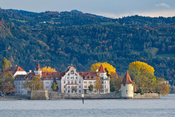 Lindau 2069-2023, Blick vom Lindenhofbad zur Inselspitze