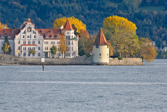 Lindau 2071-2023, Blick vom Lindenhofbad zur Inselspitze
