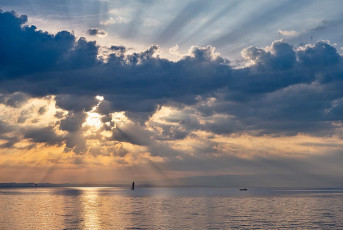 Romanshorn 0144-2023, Durchbruch Morgensonne