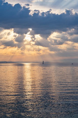 Romanshorn 0150-2023, Durchbruch Morgensonne