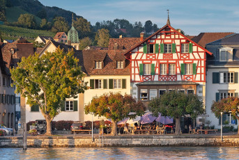Stein am Rhein 0403-2023, Hotel Rheingerbe an der Schiffländi