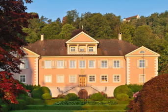 Bodman 0784-2024, Neues Schloss Bodman und Burg Frauenberg