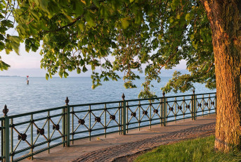 Friedrichshafen 2190-2024, Morgensonne am Schlosshorn