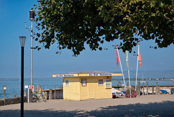Rorschach 0187-2025, Bootsvermietung am Kornhaus