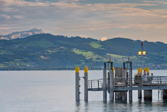Wasserburg 0726-2025, Landesteg vor Säntis