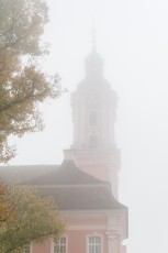 Birnau 0282-2012, Herbstnebel an der Barockkirche