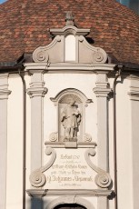 Bregenz 292-2009, Detail der Kapelle des heiligen J. Nepomuk