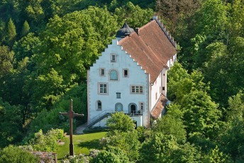 Bodman 0241-2013, Luftaufnahme Schloss Frauenberg