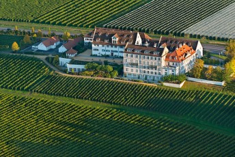 Immenstaad 1029-2013, Luftaufnahme Schloss Kirchberg im Herbst