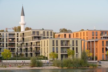 Konstanz 0928-2014, Mevlana Moschee und Hofgarten