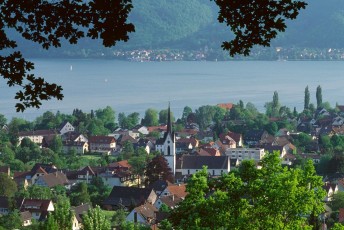 Ludwigshafen, Blick auf Ort und Bodman