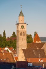 Überlingen 1806-2015, Blick vom Gallerturm auf Altstadt mit Mü