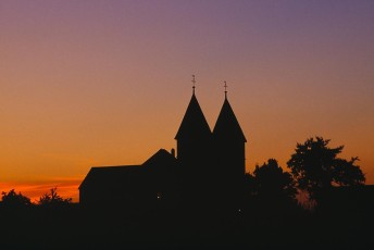 Reichenau, St Peter und Paul Unterzell Silhouette