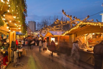 Friedrichshafen 1264-2015, Weihnachtsmarkt Buchhornplatz