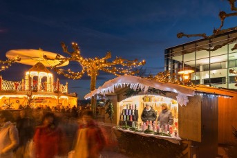Friedrichshafen 1289-2015, Weihnachtsmarkt Buchhornplatz