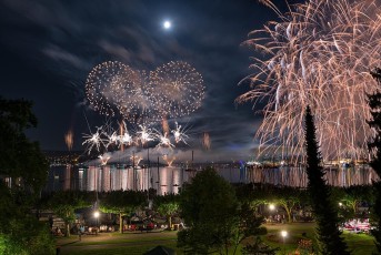 Konstanz 1249-2016, Feuerwerk beim Seenachtsfest
