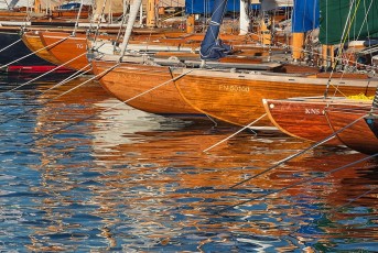 Konstanz 1427-2017, Boote im Hafen bei der Internationalen Boden