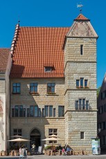 Überlingen 2666-2018, Rathaus mit Pfennigturm