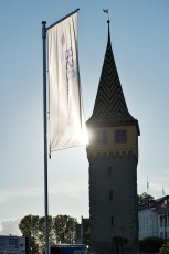 Lindau 1801-2019, Mangturm im Gegenlicht